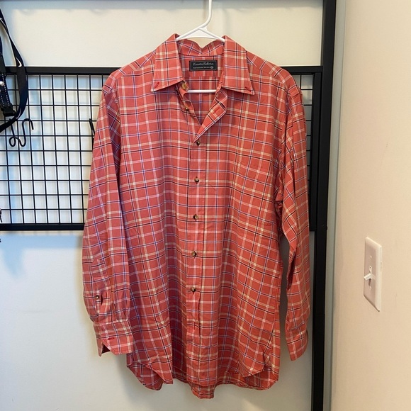 Other - NWOT‎ | Executive Collection men’s hand tailored dress shirt — large